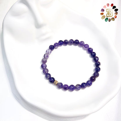 Amethyst Glossy Bracelets