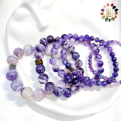 Amethyst Glossy Bracelets