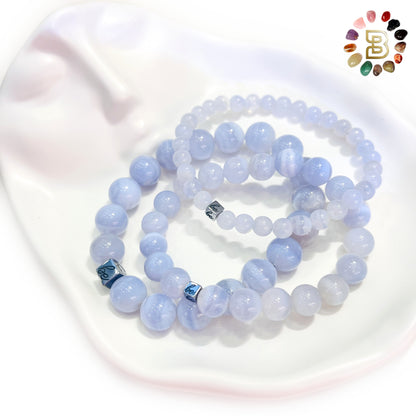 Blue Lace Agate Bracelets