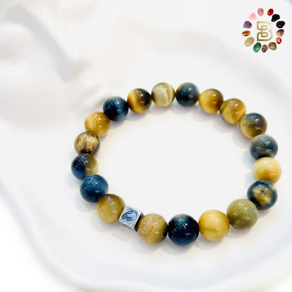 Honey Blue Tigers Eye Bracelets