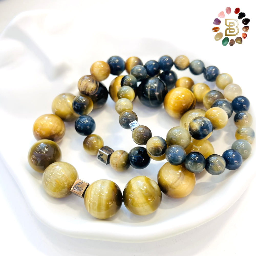 Honey Blue Tigers Eye Bracelets