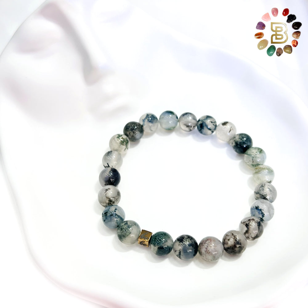 Moss Agate Bracelets